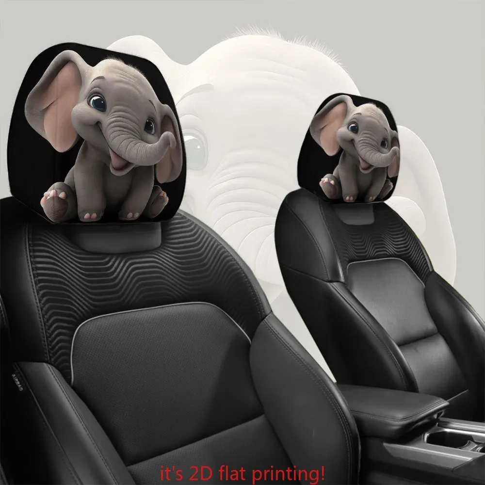 Reliable car headrest protective cover, stretch fabric adapts to most standard headrest sizes. Reduce wear and tear for your car