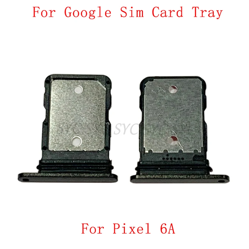 

Лоток для SIM-карты памяти для Google Pixel 6A, лоток для карты памяти MicroSD SIM, запасные части