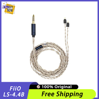 FiiO LS-4.4B Silvering Earphone Cable 0.78mm 2Pin Revolution Adapter with 4.4mm Balance Earphone Upgrade Cable for FiiO FF1/FF3S
