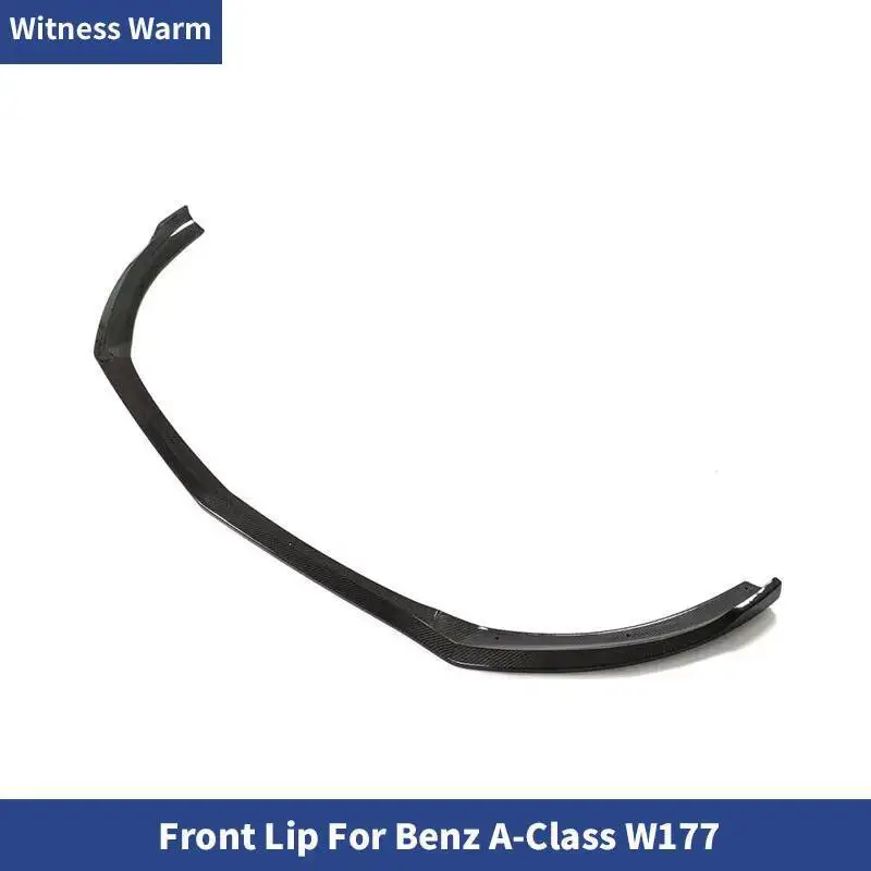 W177 Pare-choc Avant en Fibre de Carbone pour Benz, Kit de Carrosserie 19 +, Mathiateur Spomicrophone, Classe A A180 A200 A220 A250