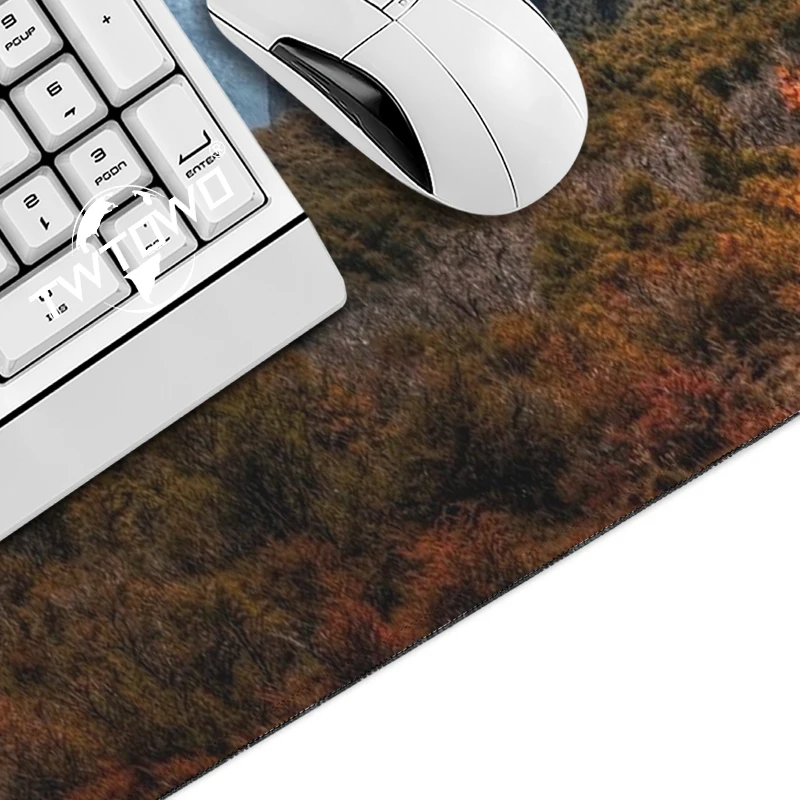 Natural Scenery Mouse Pad Gaming XL Custom Computer HD Home Mousepad XXL Playmat Office Carpet Soft Laptop Table Mat Mice Pad
