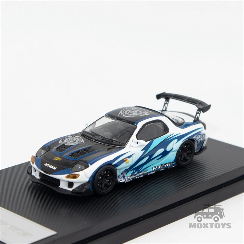 TimeMicro 1:64 Mazda Rx-7 Amamiya Diecast Model Car