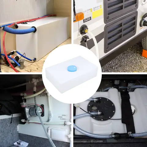 20,47 x 13,39 x 5,51 tum vattentank för husbil, LLDPE, 5 gallon sötvattentank för släpvagn, båt, yacht 8 best sales husbilsvatten - №4