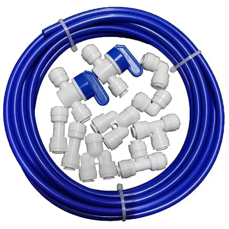 AS63-1/4 Inch O.D. Length 32.8Ft(10 Meters) RO Water Tubing, Hose Pipe For RO Water Purifiers System Durable Easy To Use