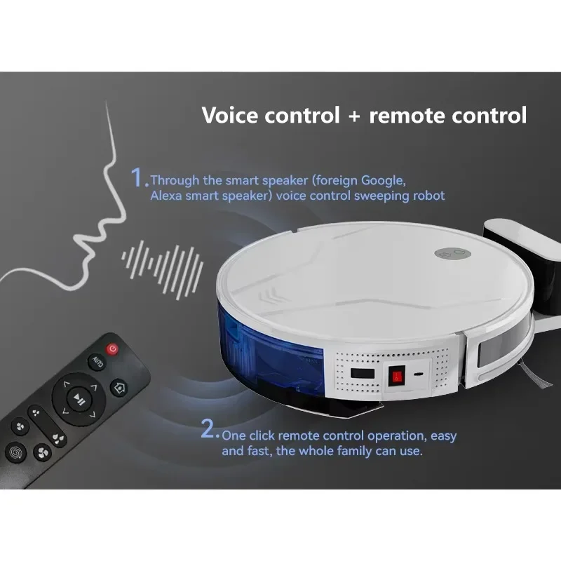 

Новый Лучший Робот-Пылесос для Уборки: Умный Робот-Пылесос для Сухой и Влажной Уборки с Функцией Мытья Полов