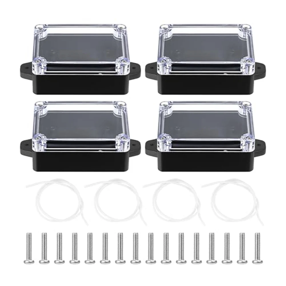 

Distribution Box ABS Junction Box Electrical Instrument Box Easy To Install Non-static For Battery-operated Projects