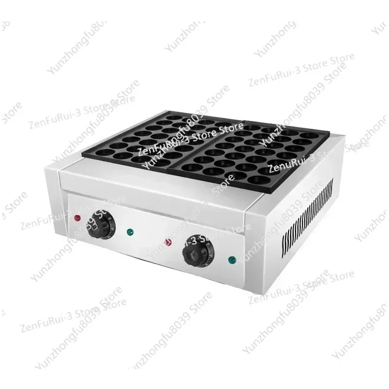 Máquina para Hornear de 56 Orificios, Eléctrica, para Waffles, Bolas de Pulpo, Takoyaki, Plancha, Utensilios de Cocina Profesionales, Equipo de Cocina