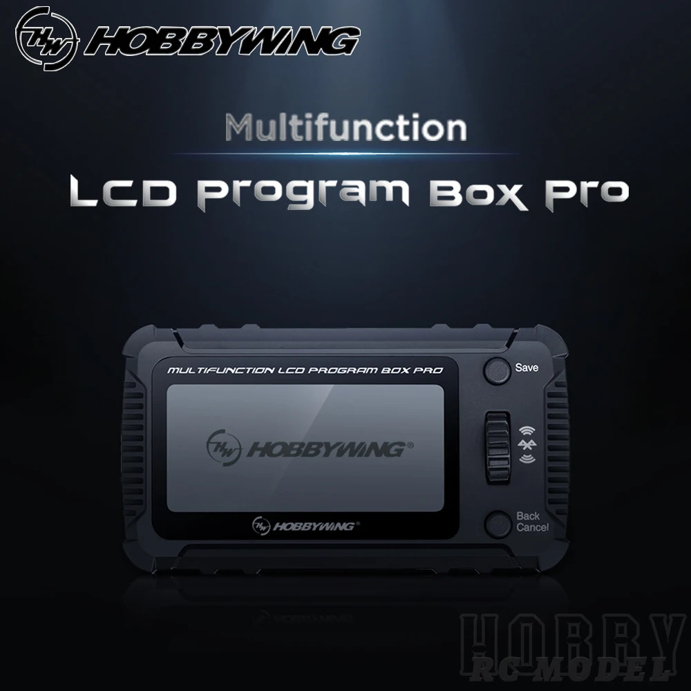 HOBBYWING LCD Program Box Pro for PLATINUM XERUN EZRUN Seaking Pro ESC RC Model Car Boat Airplane Parameter Setting Accessories