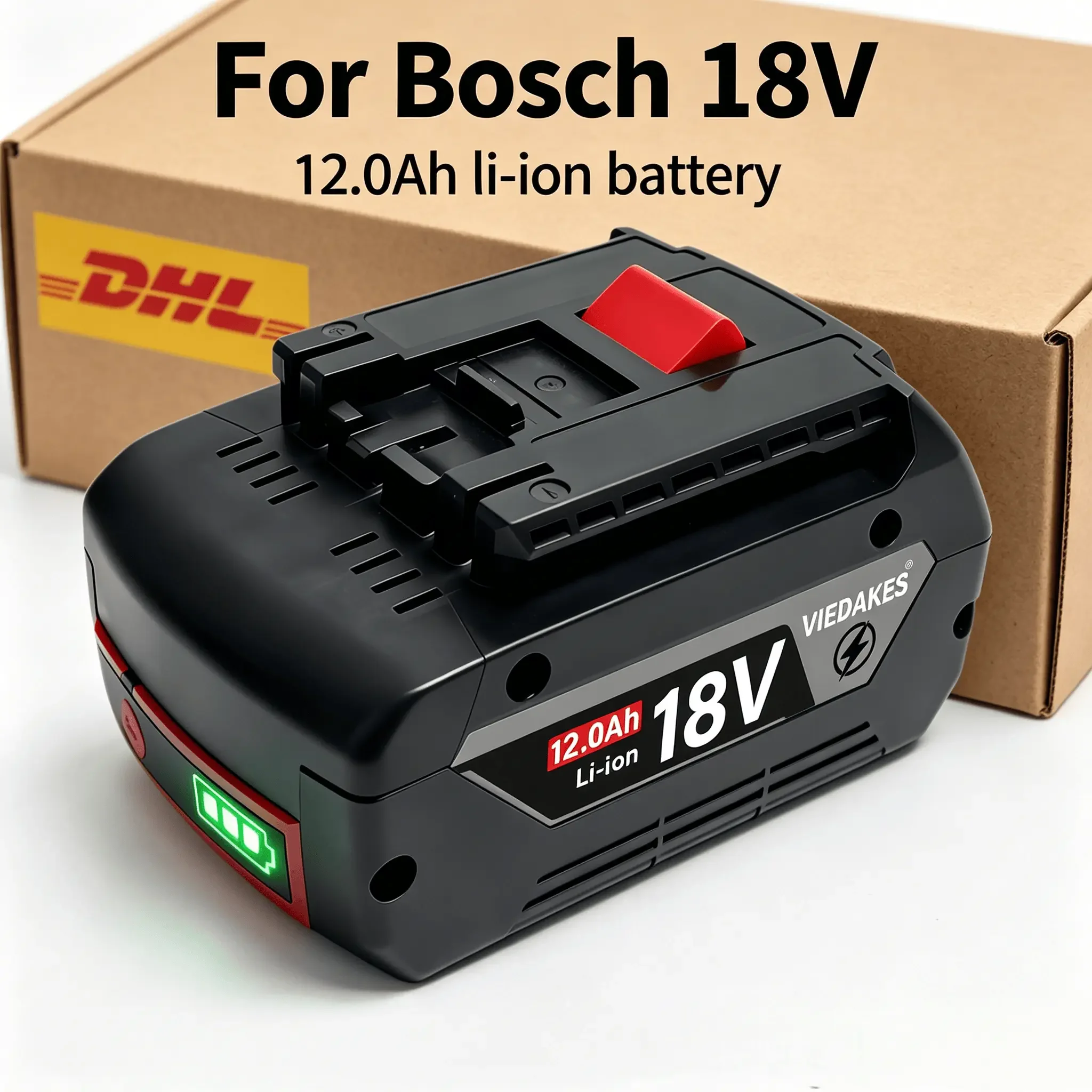 

18V For Bosch Battery Pack 8.0Ah 10.0Ah GBA18V6.0 ProCORE18V8.0 Applicable GSB18V GWS18V Drill Grinder Special Battery