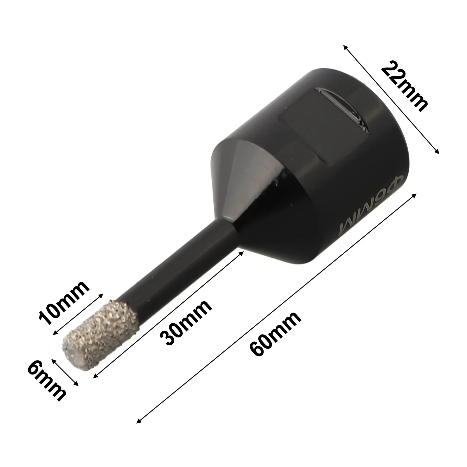 5pcs Thread Tooth Type Angle Grinder Hole Opener For Glass Marble Concrete Vitrified Tile Microcrystalline Stone Granite