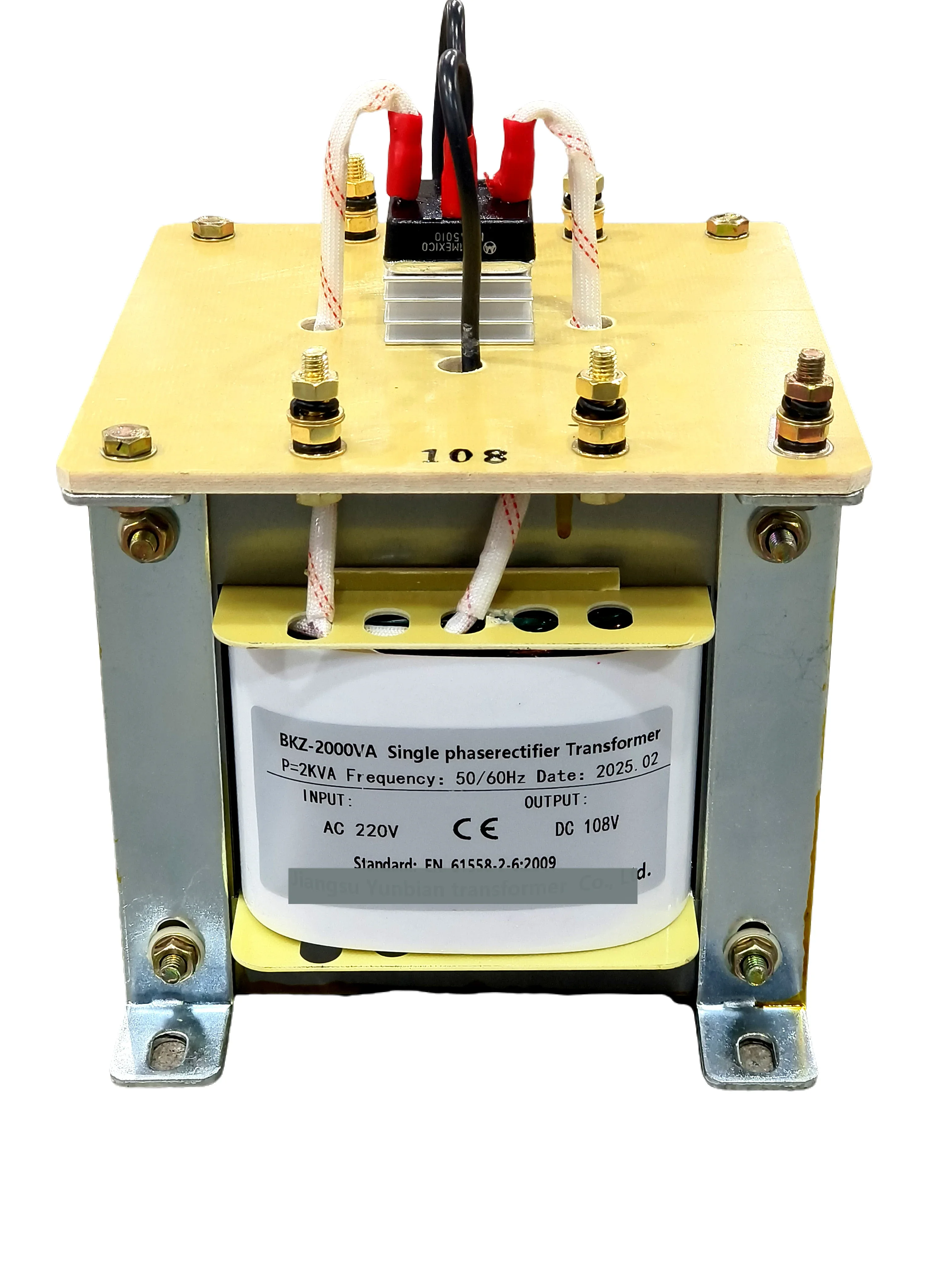 380V/220V to 60V 48V 24V 12V 6V AC to DC Transformers 2000VA 5KVA Single-phase Control Rectifier Transformer