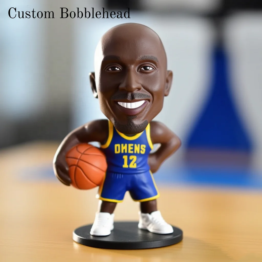 Custom Eco-Friendly Hand-painted Resin TV Movie Character Mascot Bobblehead Figurine-Funny Dashboard Ornament Art Gift for Sales