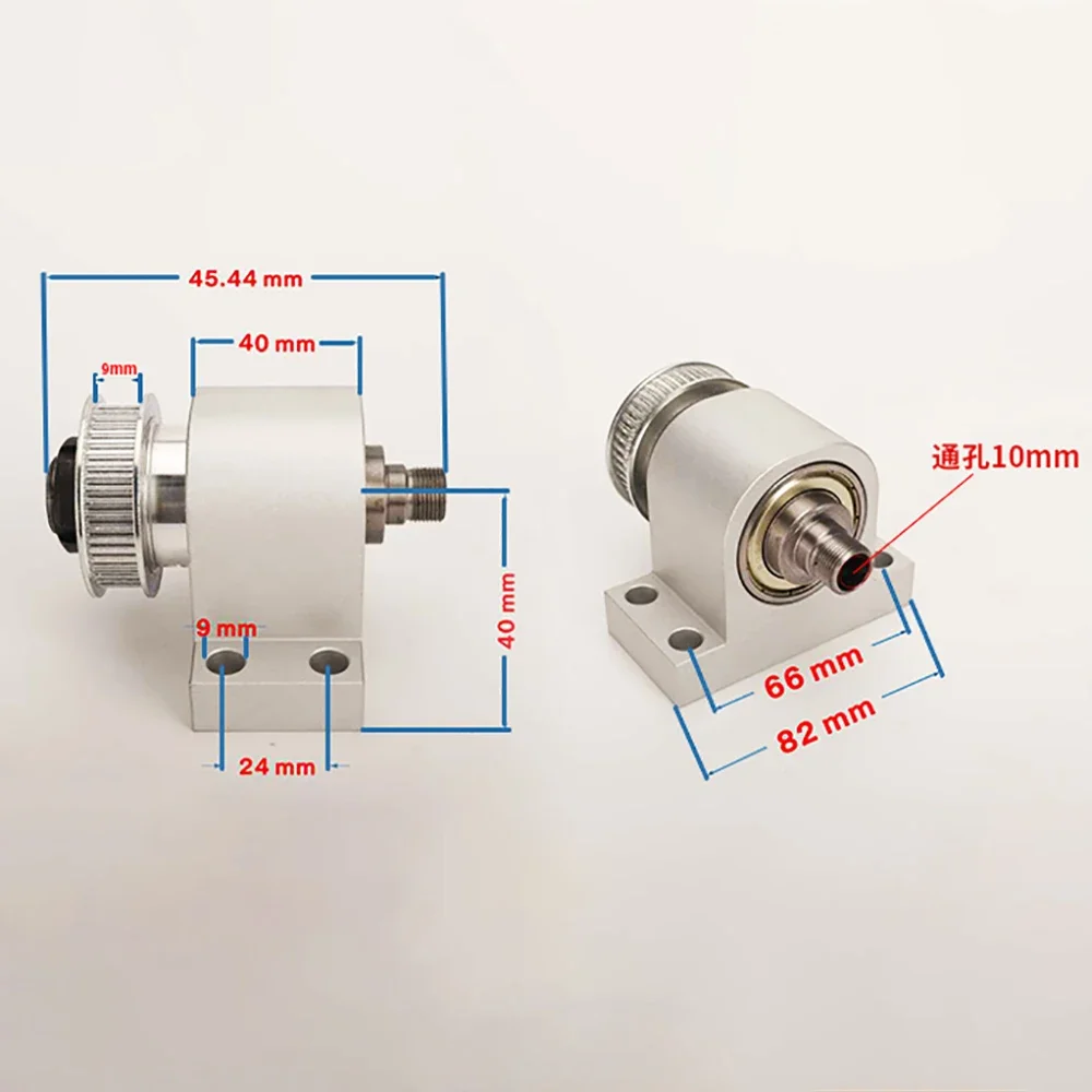 Mini Spindle Lathe Set Three-Jaw Four-Jaw Chuck DIY Woodworking Bead Machine 10MM Through Hole Aluminum Alloy Base With Motor