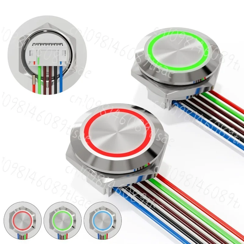 interruptor-de-botao-metalico-ultrafino-a-prova-d'Agua-com-led-de-3-cores-momentaneo-para-modificacao-diy-de-maquina-de-cafe
