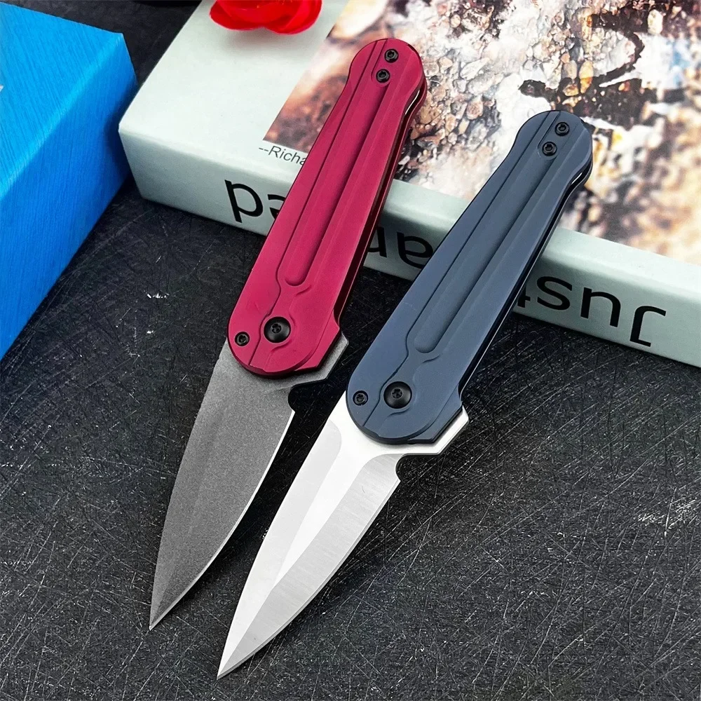 

D2 Steel BM 491 Складной тактический нож EDC с алюминиевой ручкой для охоты, кемпинга, снаряжения для выживания, 4 варианта цвета
