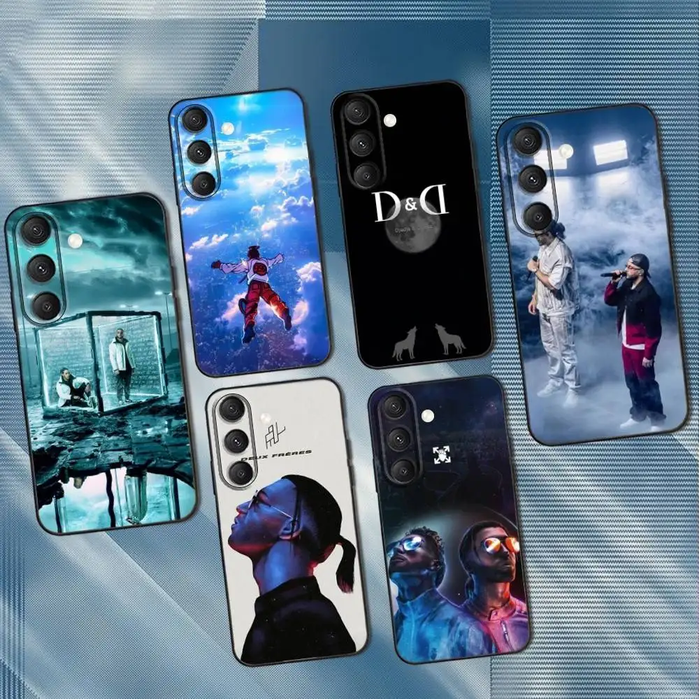 

Djadja Dinaz Rap Group Phone Case For Samsung S25,S24,S23,S22,S21,S20,S10,Ultra,Plus,Lite,FE,Soft Silicone Black Cover
