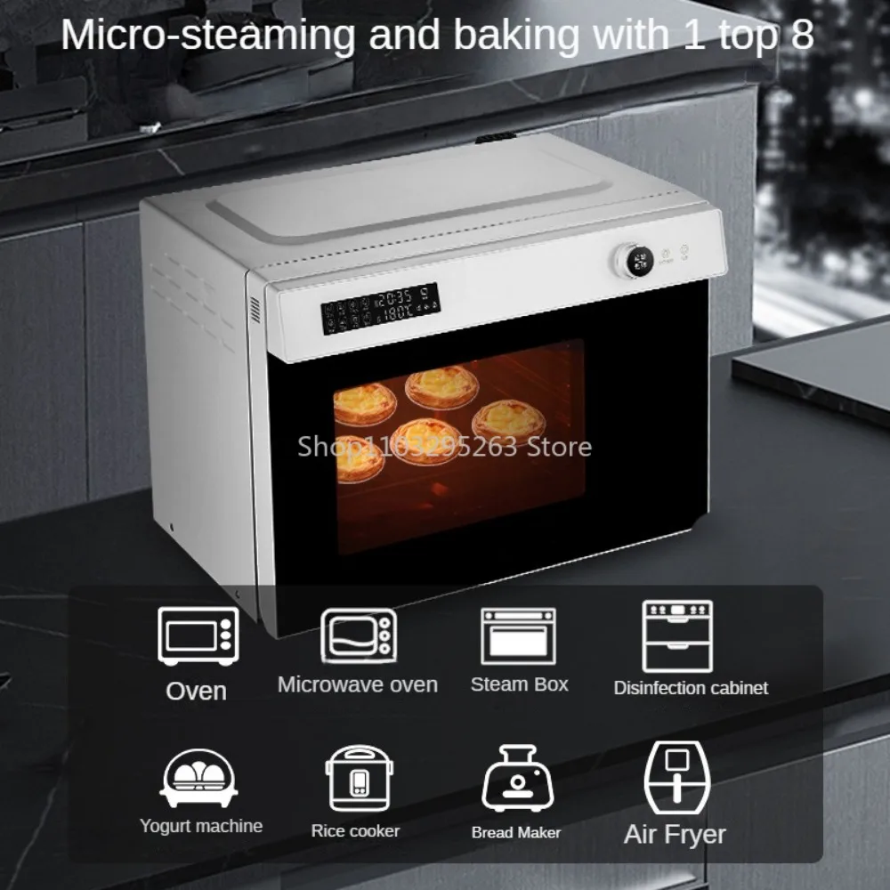 Oven Multi-Function Embedded Desktop Steam Oven Automatic Household 32L Steam Baking Integrated Electric