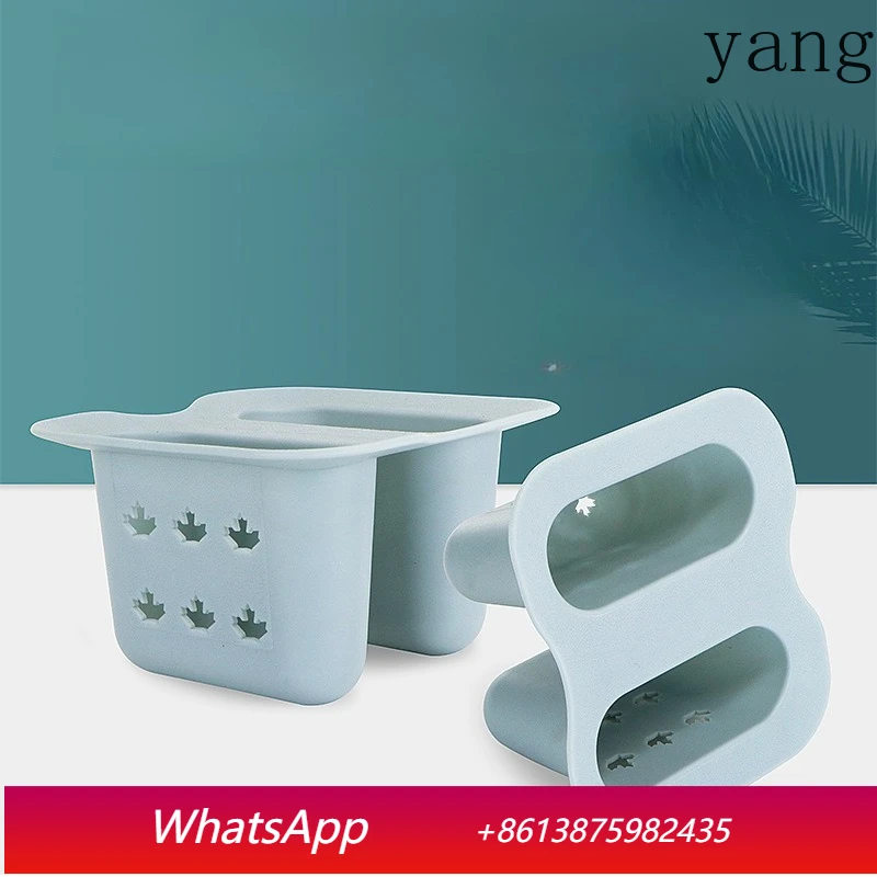 

LMM kitchen faucet dishwasher rag sponge storage hanging basket sink storage rack