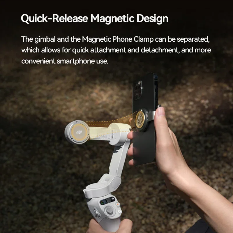 DJI OM s'osmo Mobile SE Handheld Gimbal Active trackin Magnetic Design Quick scroll DJI Brand New Original in Stock