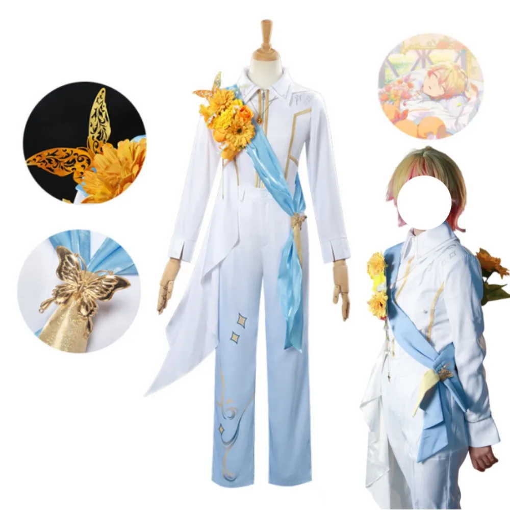 

Virtual Idol Tenma Tsukasa Wonderlands Showtime Stage Performance Cosplay Costume Unisex Adult Halloween Comic Con Outfit