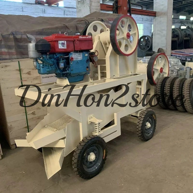 Mining Quarry Machinery Jaw Crushing Machine Crusher Granite Limestone Crusher Rock Stone Primary Jaw Crusher