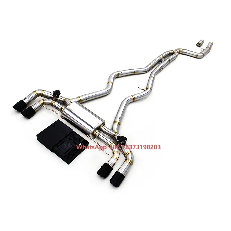 

Система выхлопной трубы Auto Valvetronic Catback для M340i/M340 3.0T, из нержавеющей стали, с глушителем и OPF.