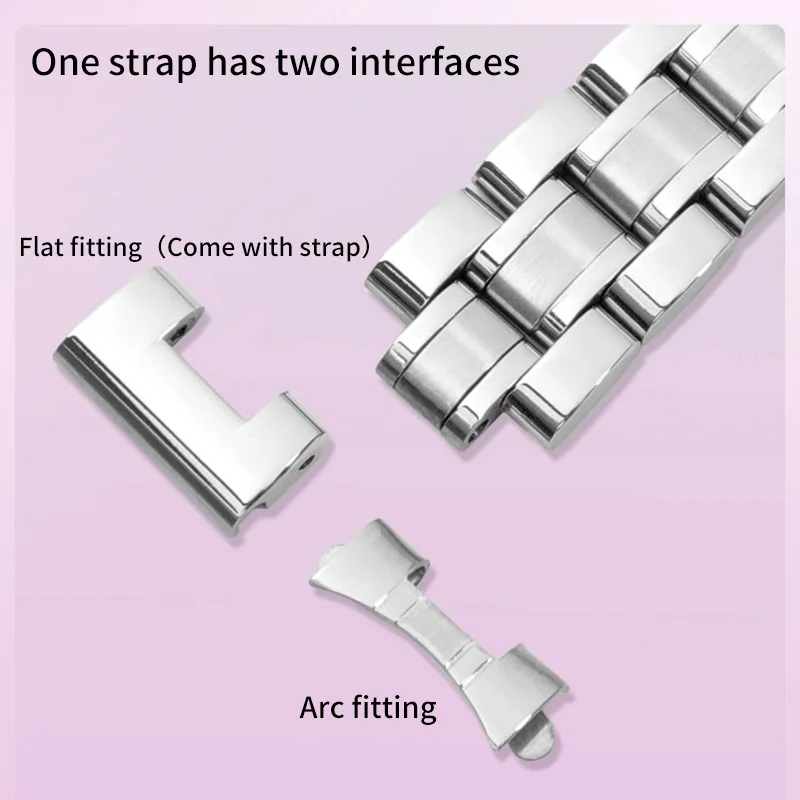 Voor Casio Cartier Tank Fossil Longines massief roestvrijstalen armband 12 14 13 14 15 16 18 mm Horlogeband Dameshorloge polsband