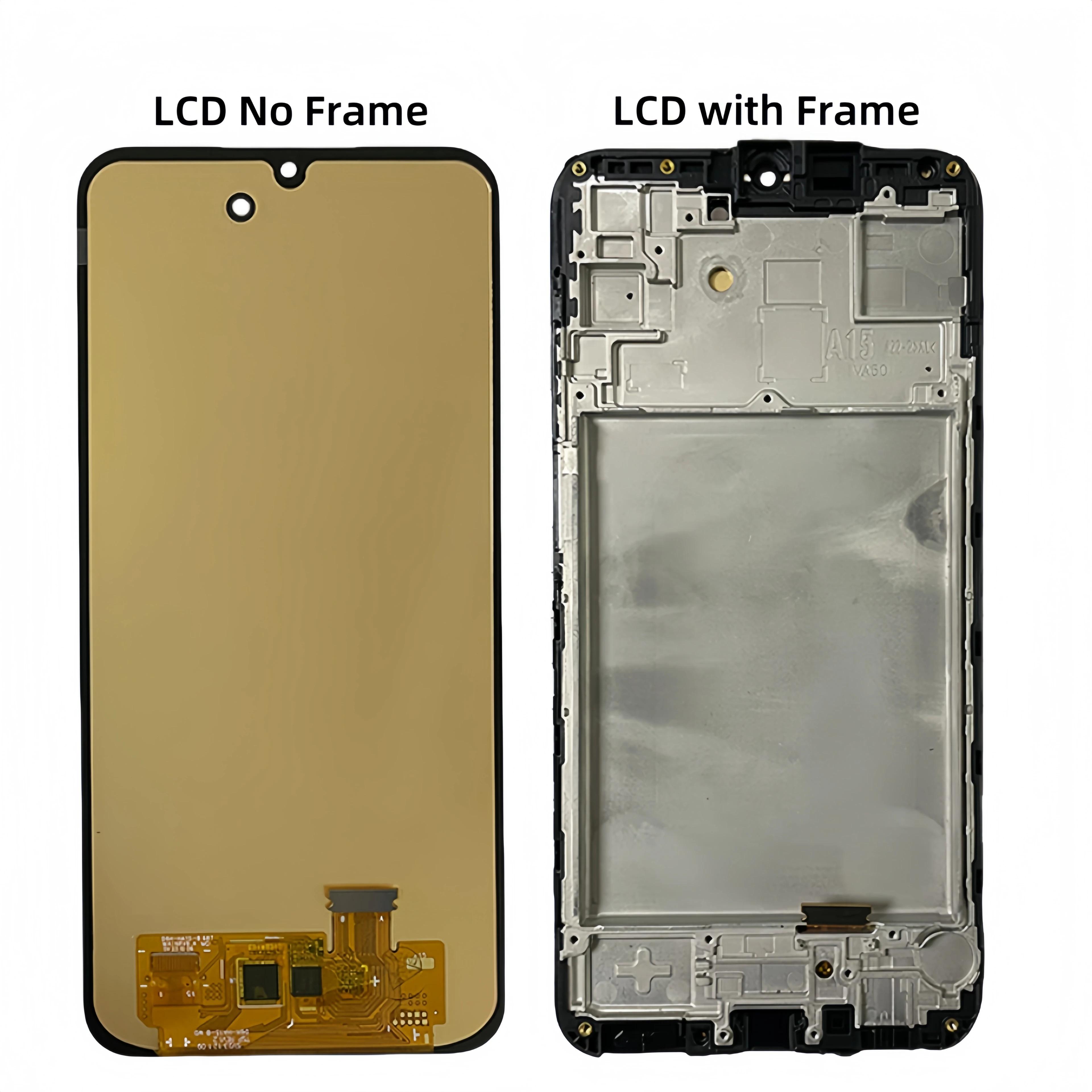 LCD Display Touch Screen Digitizer Assembly Replacement, Samsung Galaxy A15 4G, SM-A155F, A155M, A15 5G, SM-A156B, A156U1