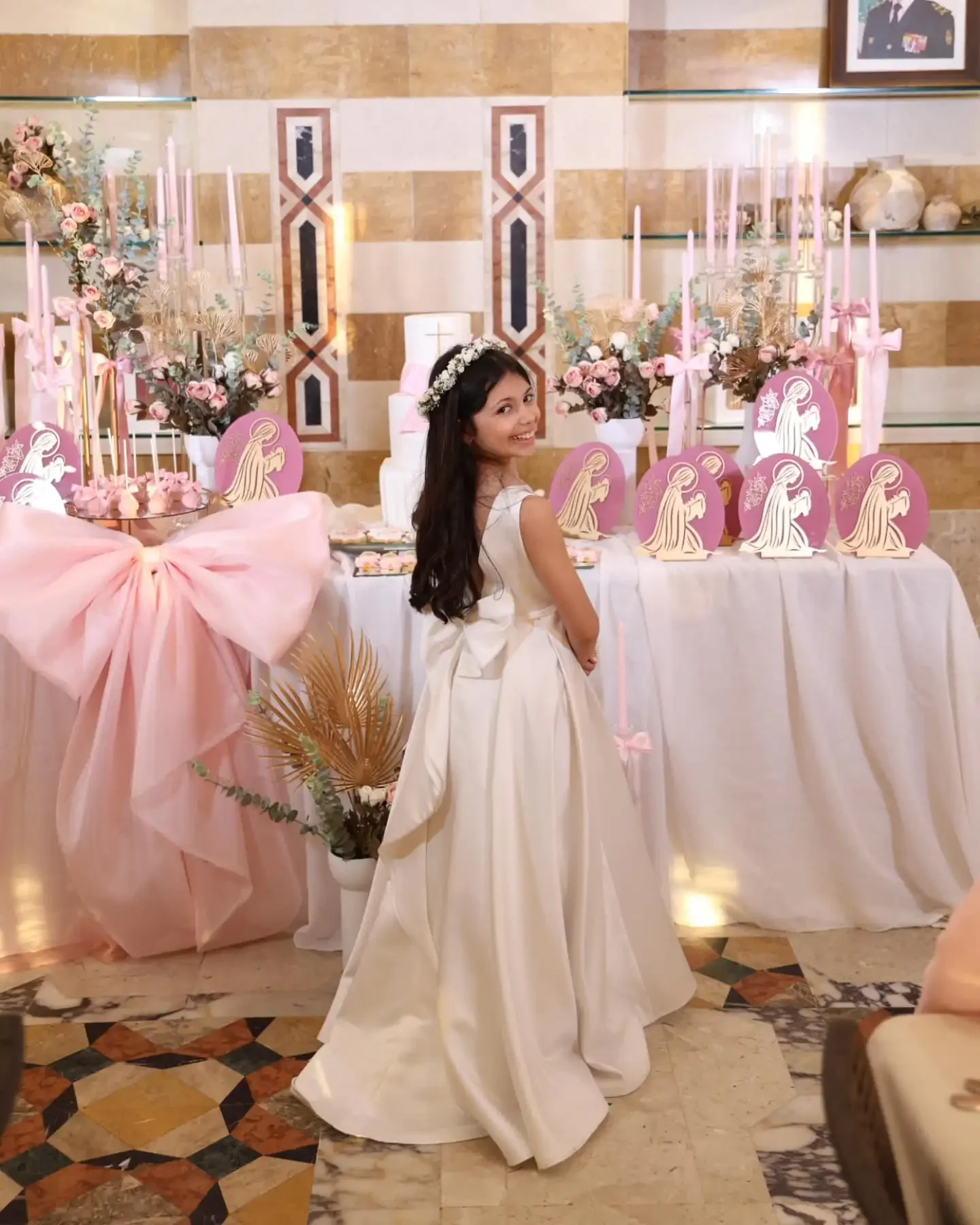 Simple Satin Flower Girl Dress for Wedding Long Holy Communion Dresses Floor Length Birthday Party Special Occasion Dress