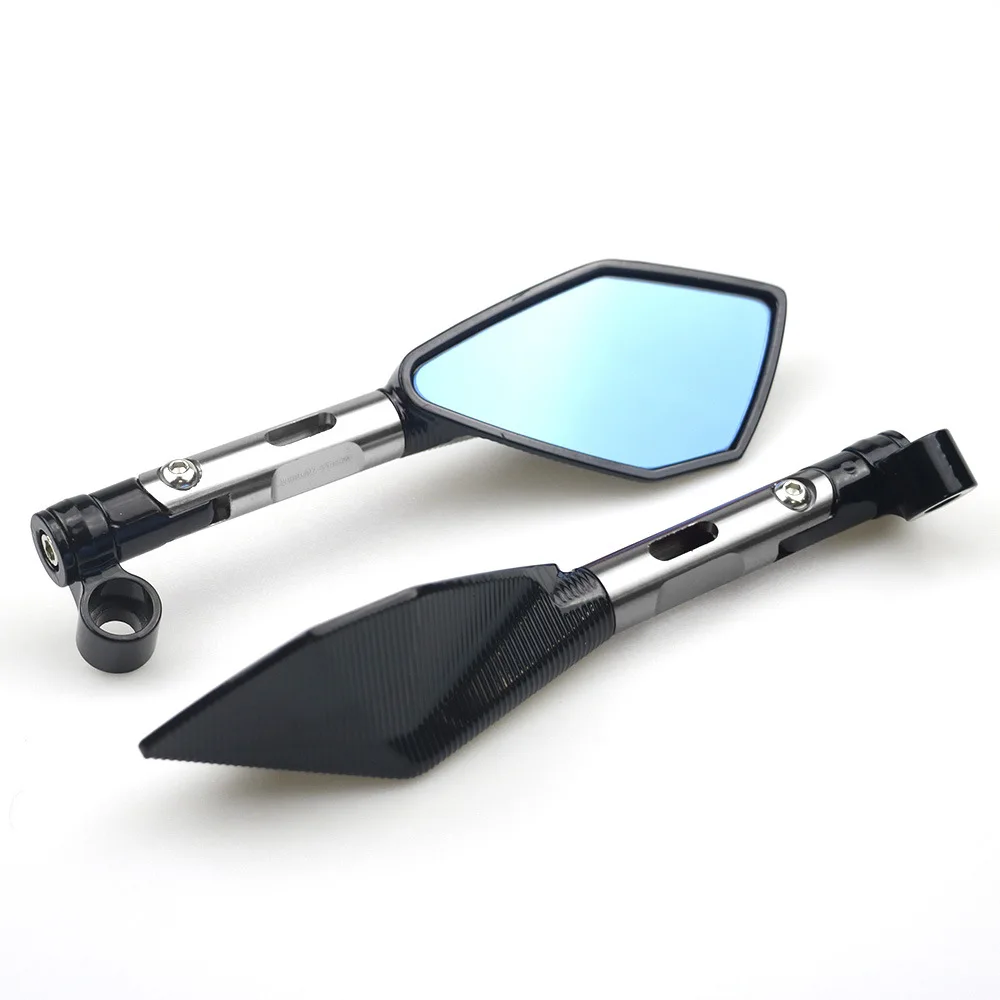 Universal New Motorcycle Rear View Mirror Sports Car Rearview Mirror CNC Aluminum Alloy Rear-view Mirrors Motorcycle Accessories