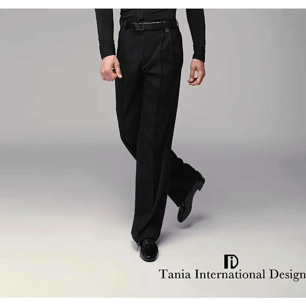 Customized Latin Ballroom Dance High-Waisted Practice Pants for Women - Versatile, Flattering, Wide-Leg Modern Dance Trousers