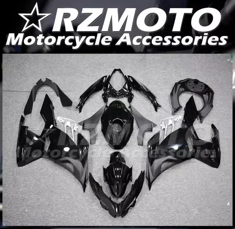 4Gifts New ABS Motorcycle Fairings Kit Fit For Kawasaki EX 250 400 2019 2020 2021 2022 2023 19 20 21 22 Bodywork Set Black