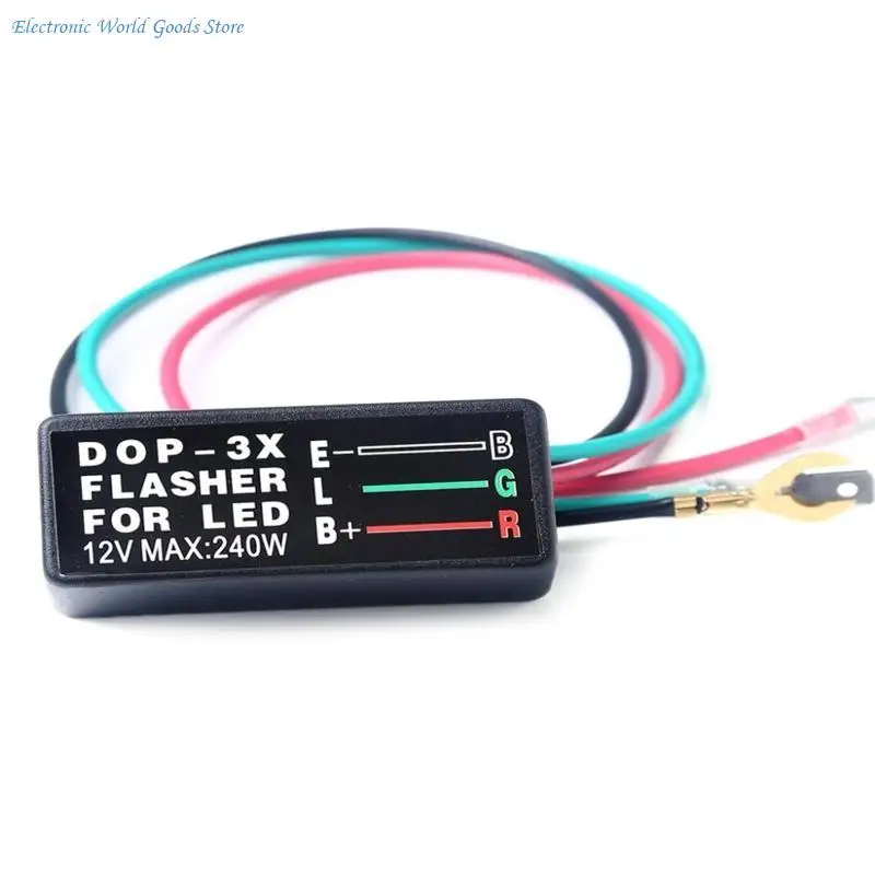 A3PD 12V Car DOP-3X for Headlight Fan Control Air Conditioning Wiring Harness