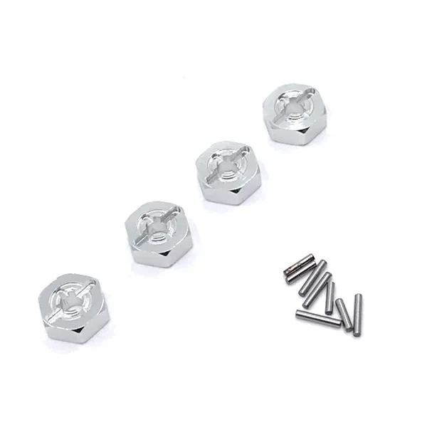 Wltoys 144001 144010 124007 124016 124018 124019 A949 A959 A959-B Metal 12mm Wheel Hex Hub Adapter Combiner RC Car Upgrade Parts