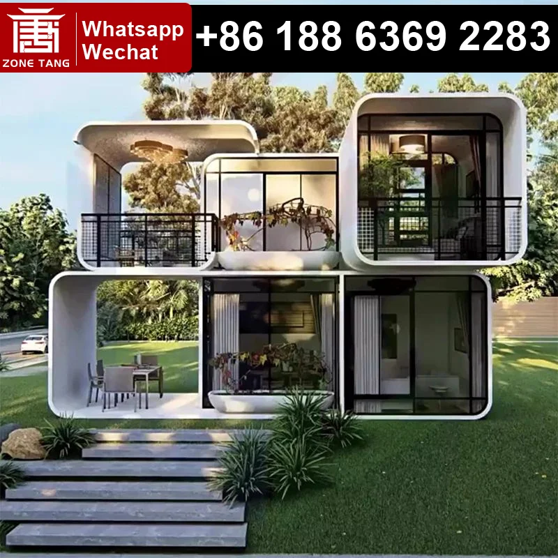 Modular Prefabricated Houses Luxury Tiny House Modular Prefab Home Good Quality Space Capsules Houses Factory Price Hot Sale