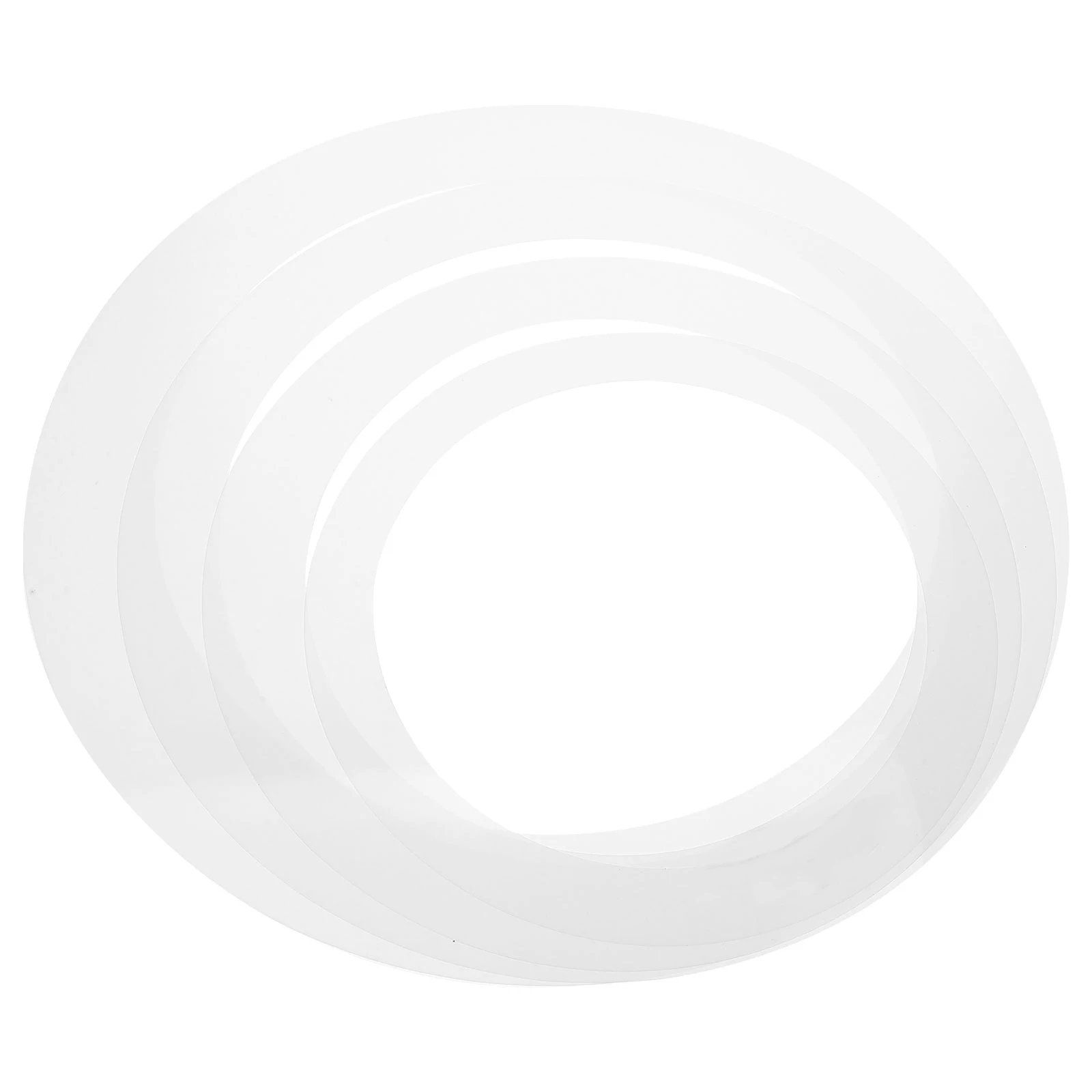 

4pcs Drum Mute Rings 12 13 14 16 Sizes White Transparent Practice Noise Reducer Dampeners for Drum Kit Parts Silencers