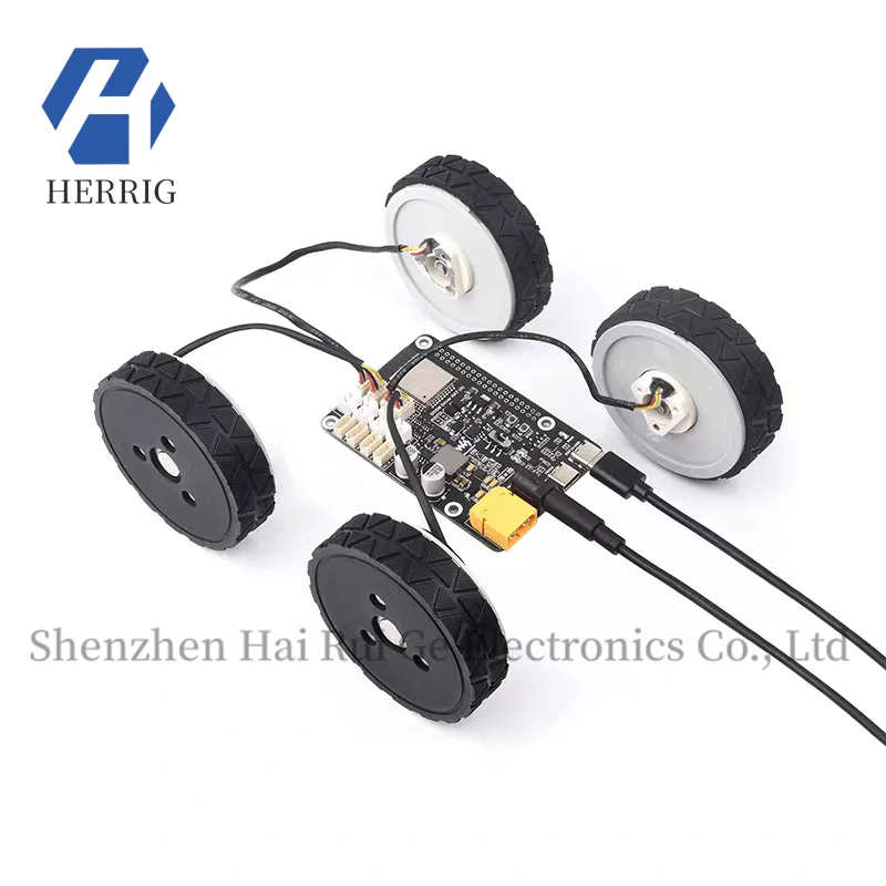 

Raspberry Pi 5/4B Four way Servo Motor Drive Board DDSM115 DDSM210 Wheel Motor Control Board