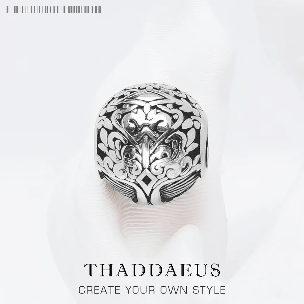 

Бусины дерево, стерлинговое серебро 925 пробы, очаровательные европейские ювелирные изделия, модный подарок для роста силы для женщин и мужчин