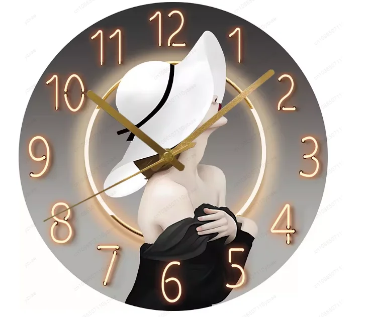 

Бесшумные настенные часы без сверления, кварцевые часы современного простого дизайна для гостиной, спальни, клей и без гвоздей