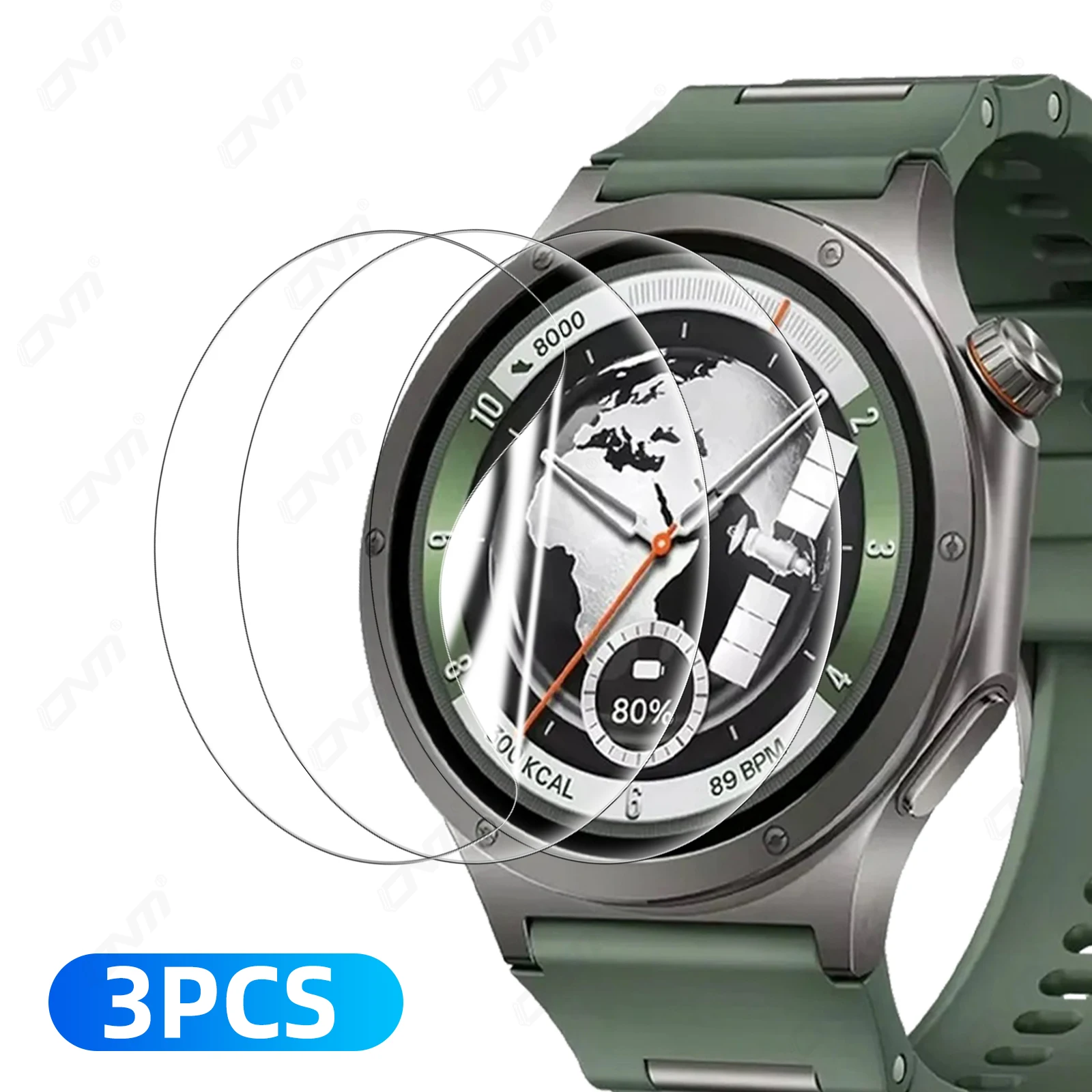 Hydrogel-Folie für OnePlus Watch 4, Displayschutzfolie, kratzfest, HD-Vollabdeckung, weiche Schutzfolie, Zubehör (kein Glas)
