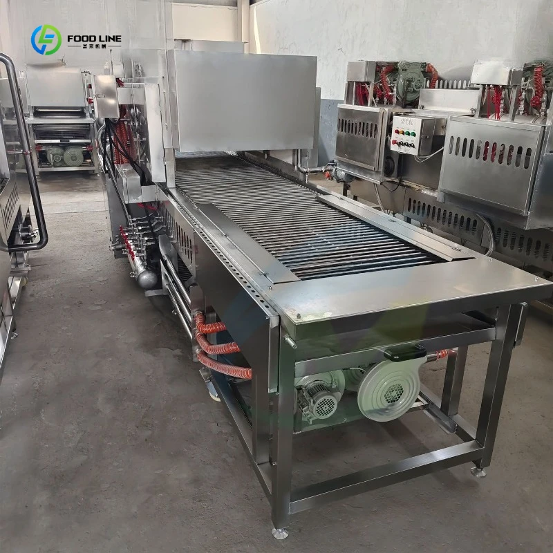 Full Automatic Sheep Head and Trotter Singeing Machine for Slaughterhouse FL Customized