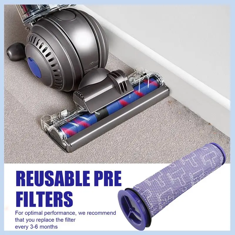 EAS-For Dyson DC41 DC65 DC66، مكنسة كهربائية متعددة الأرضيات والكروية، ملحقات قطع غيار فلتر HEPA