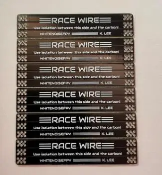 6pcs in one packing of WHITENOISEFPV X TBS Race Wire for Connecting Motors to 4 in 1 for ESC RC FPV Drone