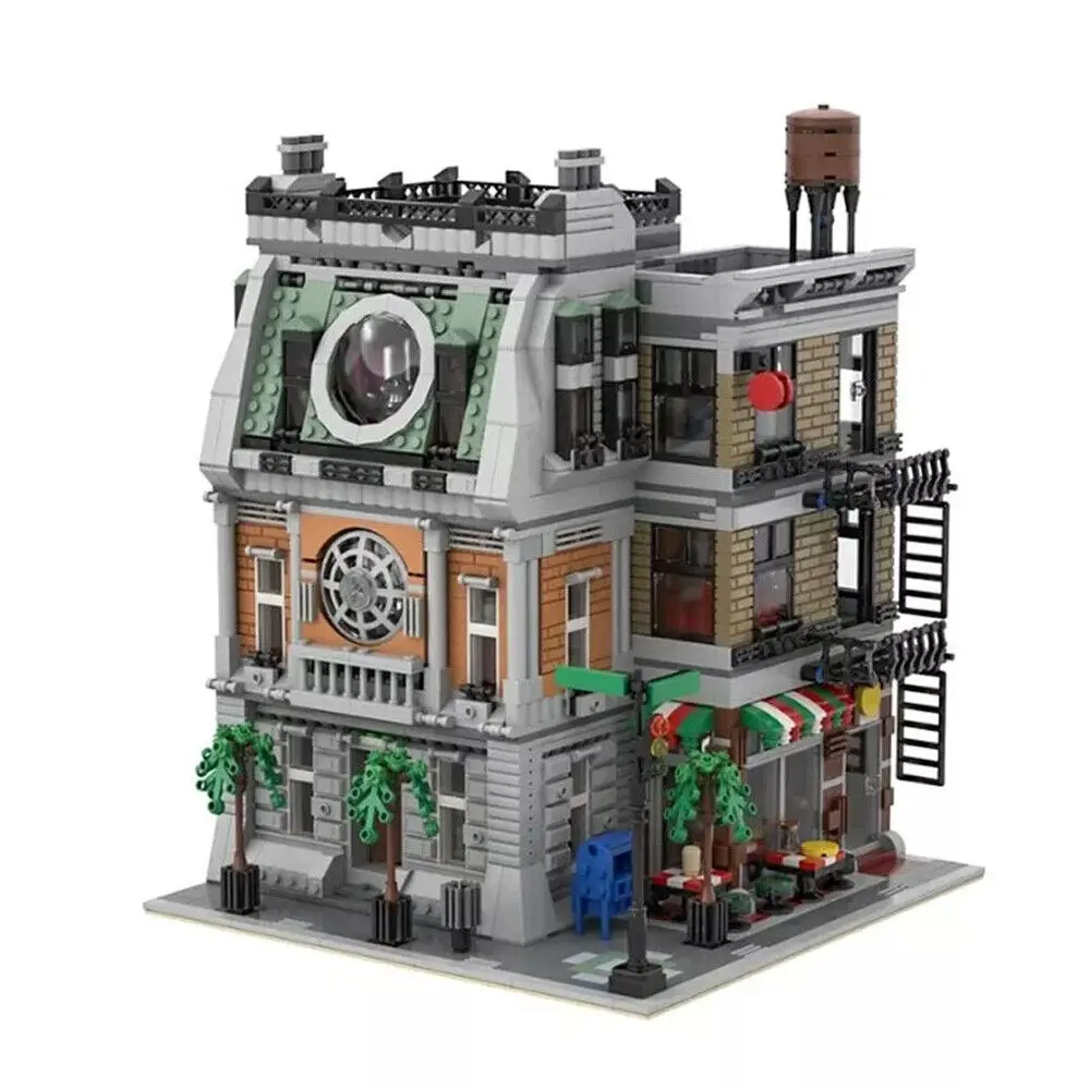 Residence and Headquarters of Doctor Building Toys Set 2790 Pieces MOC