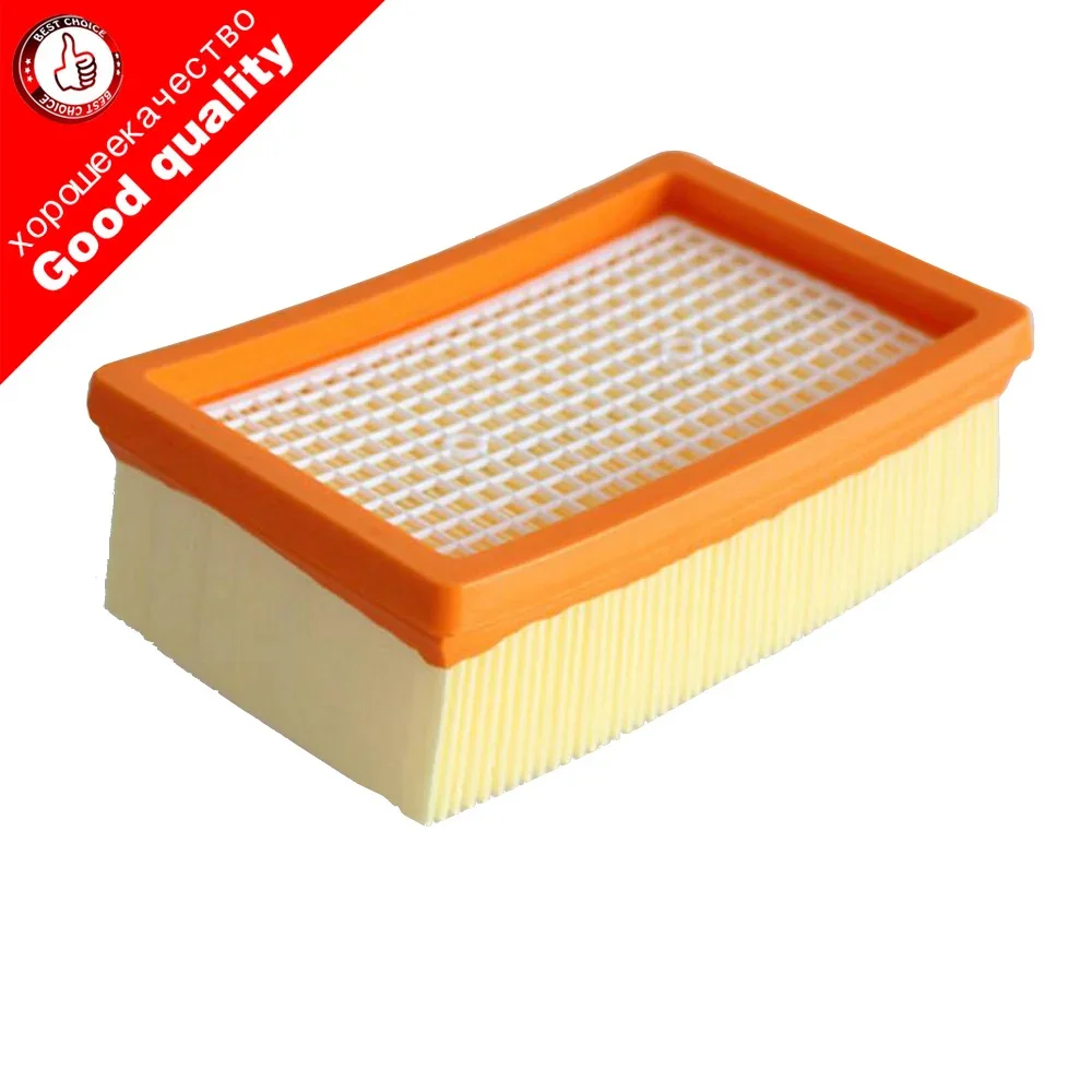 

Flat-Pleated Filter for KARCHER MV4 MV5 MV6 WD4 WD5 WD6 Wet and Dry Vacuum Cleaner Parts #2.863-005.0 HEPA Filters