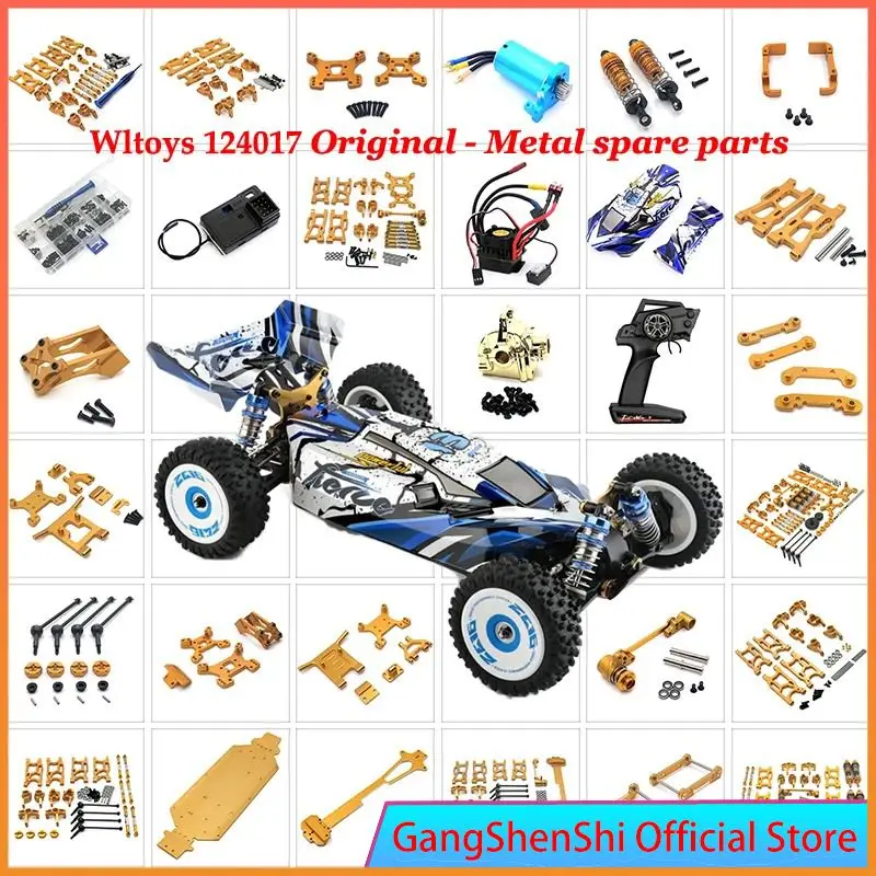 

Металлические блоки рулевого управления Wltoys 124017 124019 124007 1/12 C-Hub carrier, Радиоуправляемая машинка, аксессуары для автомобиля