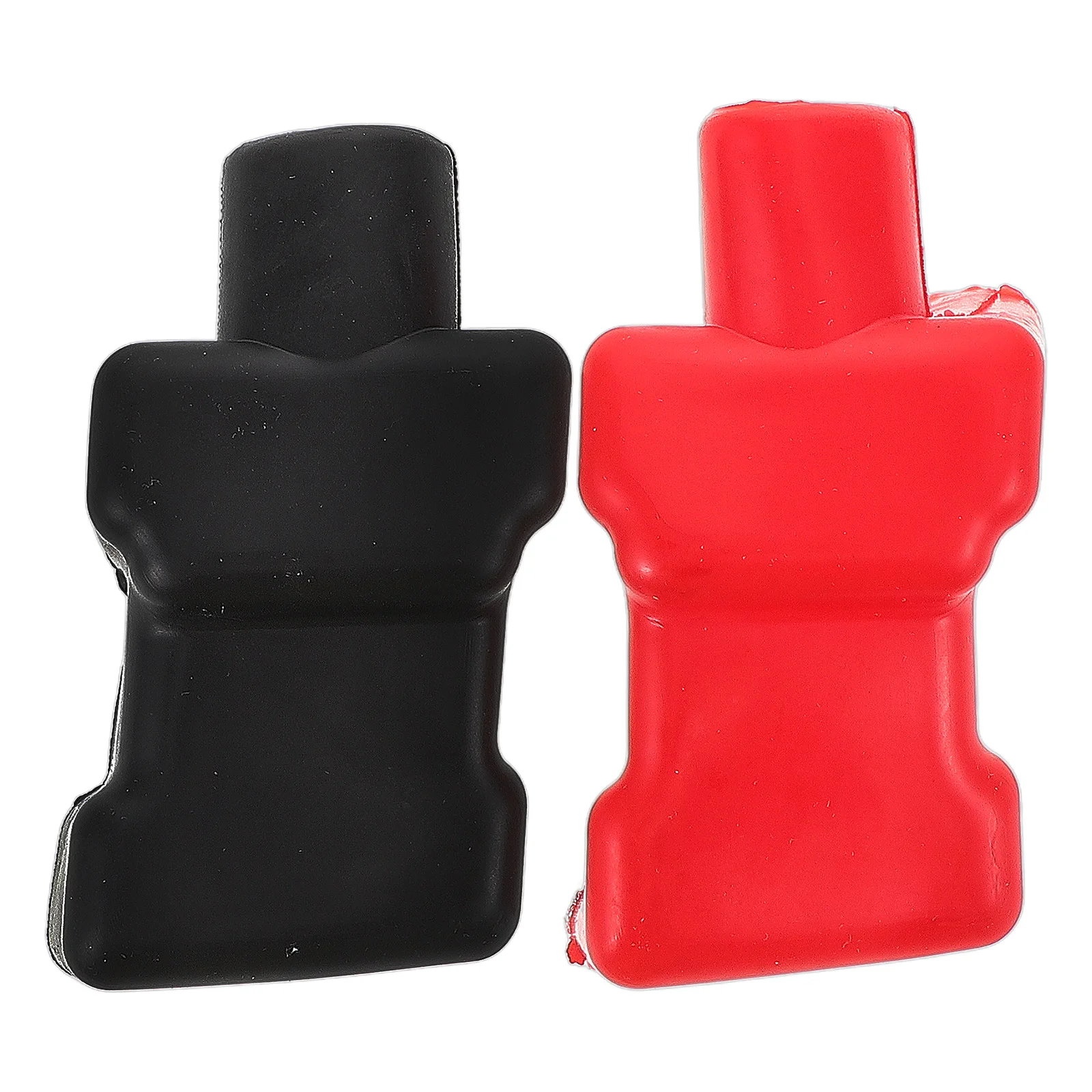 

2 Pcs Protective Cover Terminal Insulating Boots Car Insulation Sports Auto Vehicle Caps Plastic Power Lug