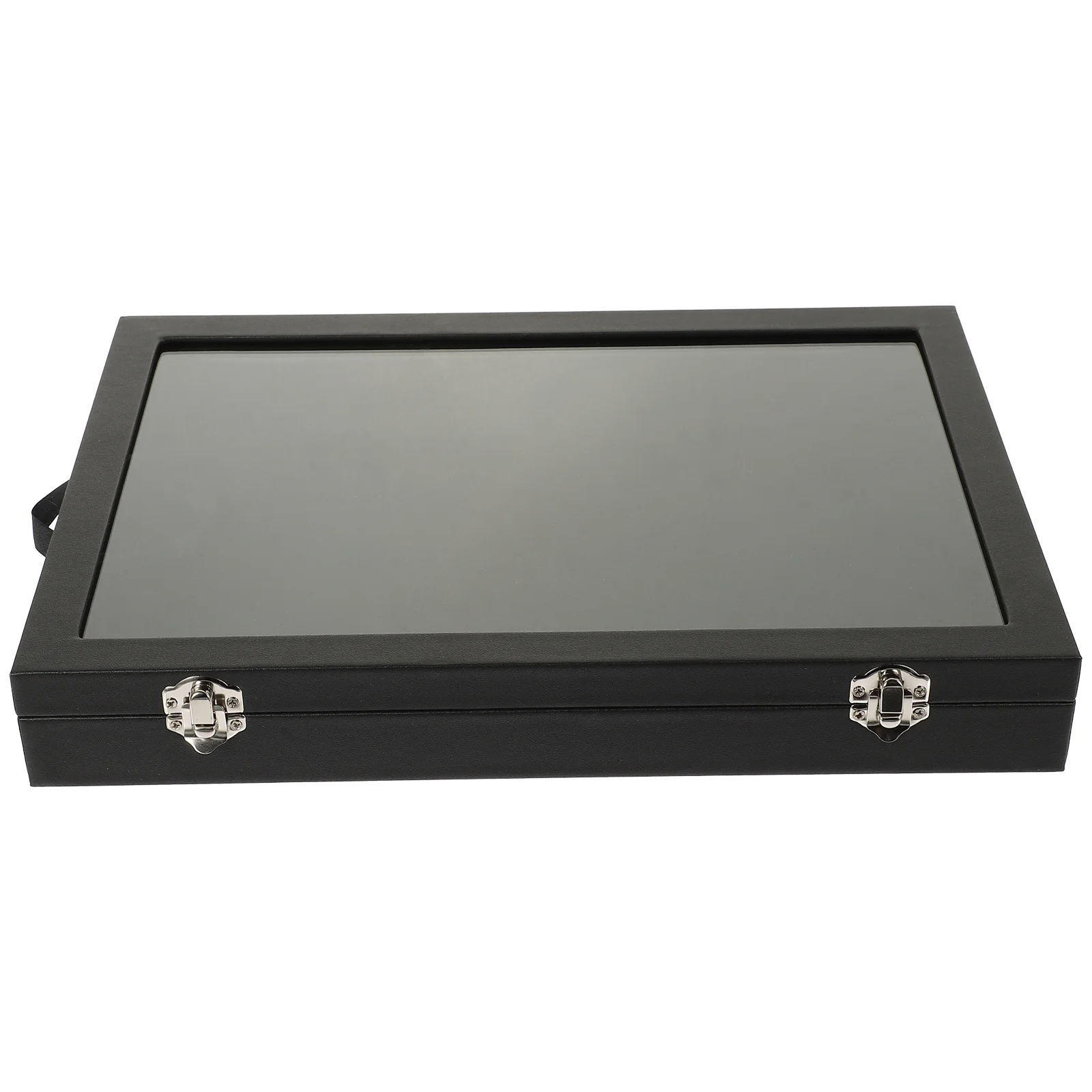 Jewelry Organizer Box Large Simple Necklace Ring Display Durable Jewelry Storage Organizer Portable Travel Box