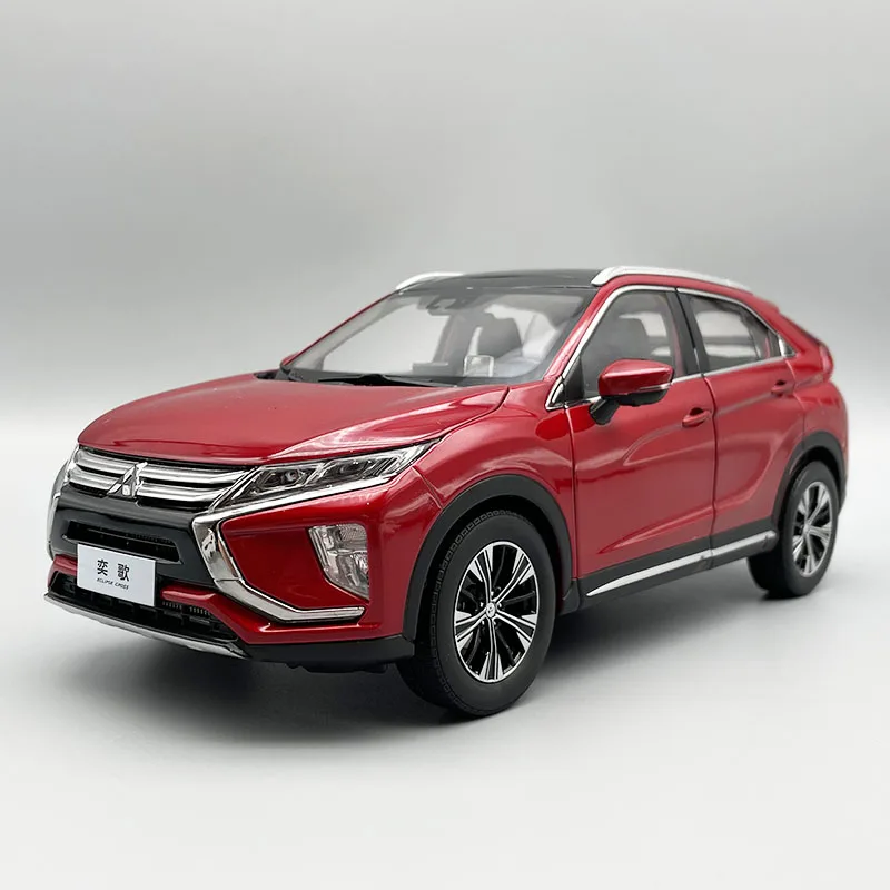 1/18 Mitsubishi Eclipse Cross SUV Alloy Car Model Diecast Metal Off-road Vehicles Car Model High Simulation Collection Kids Gift