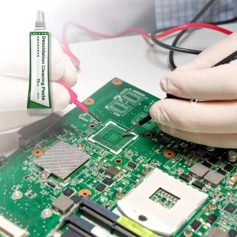 

203C Professional Grade Circuit Board Cleaning Gel For Removing Solder Oxidation Residues Safe On Multiple Metal Surfaces